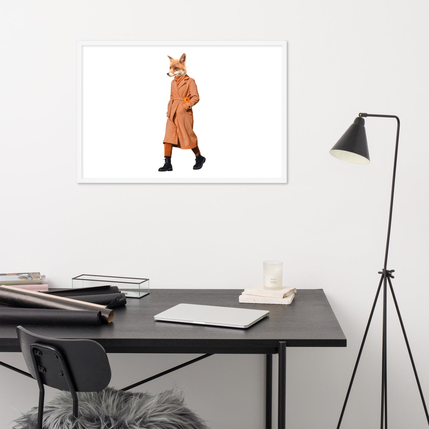 He said What Framed poster