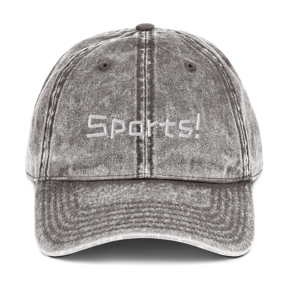Vintage Cotton Sports Hat