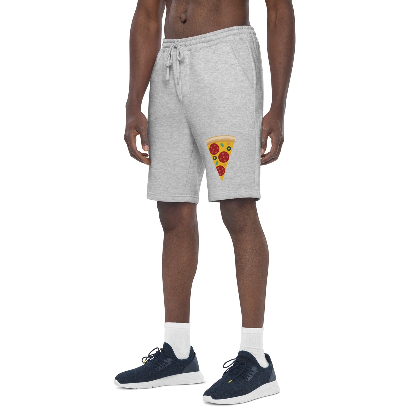 Pizza Men's fleece shorts