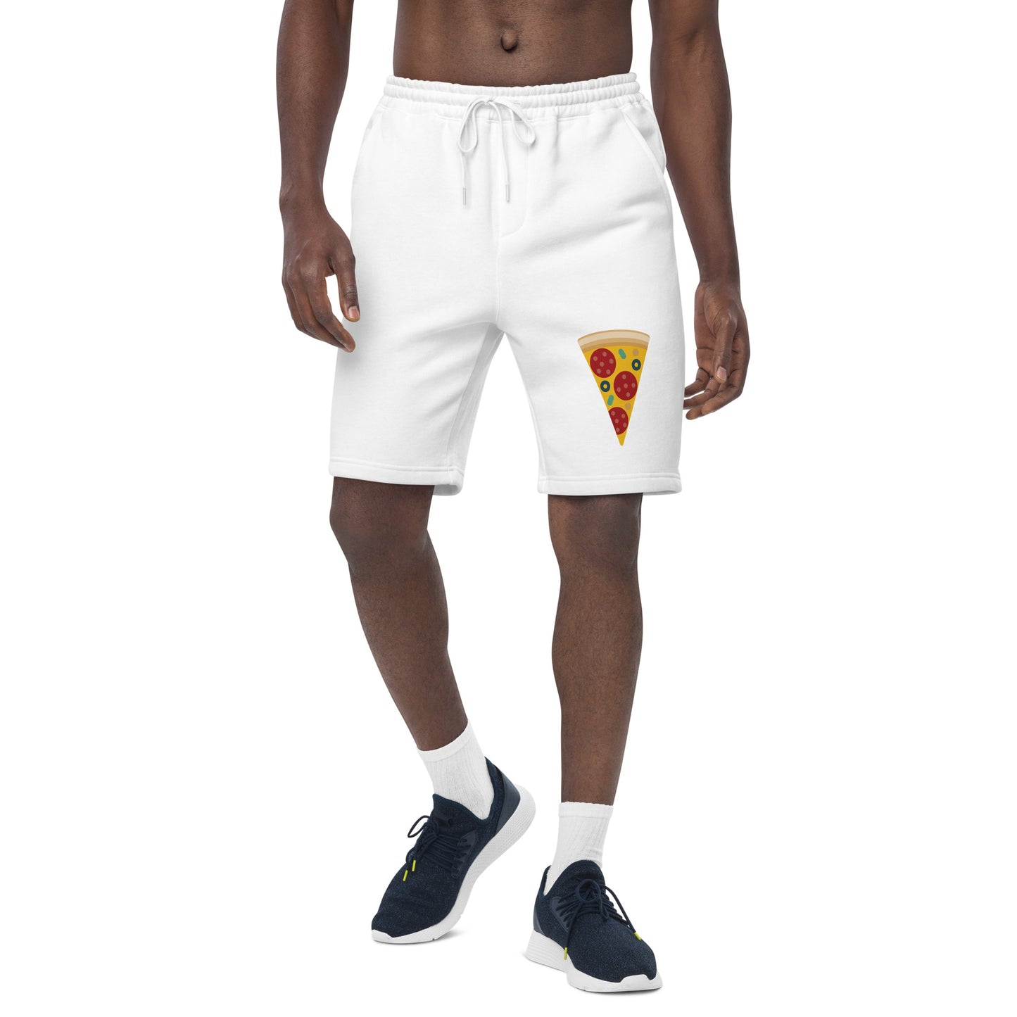 Pizza Men's fleece shorts