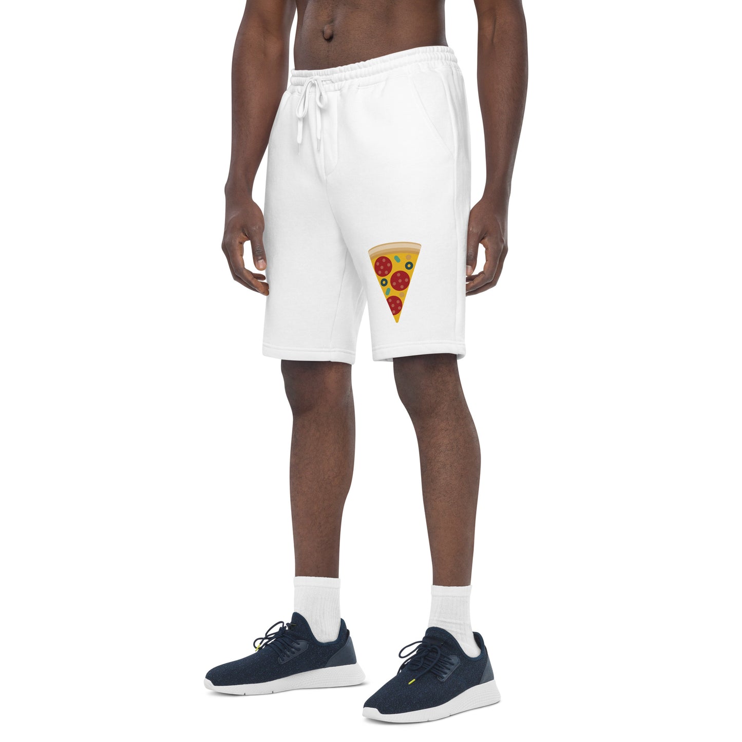 Pizza Men's fleece shorts