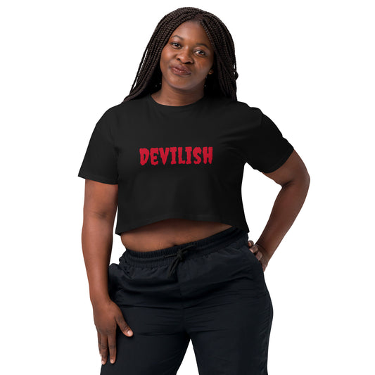 Devilish crop top