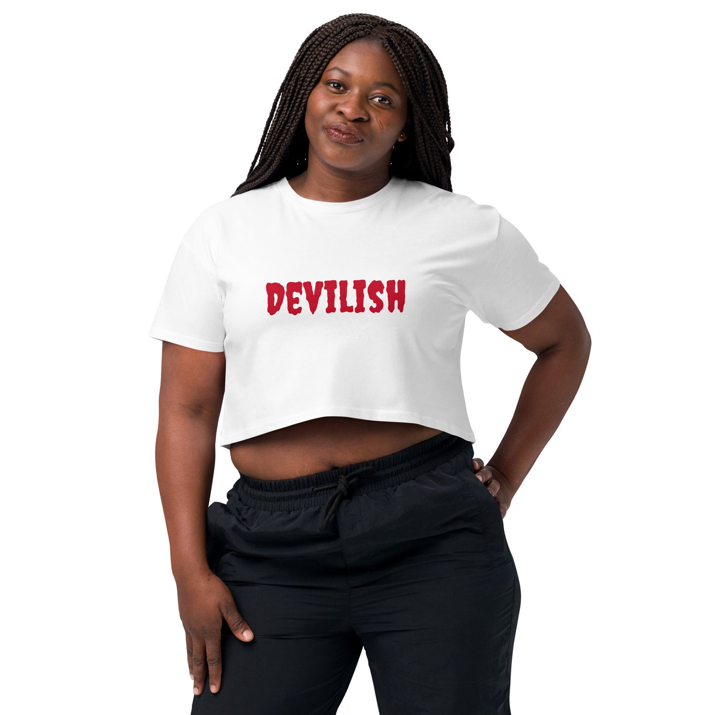 Devilish crop top