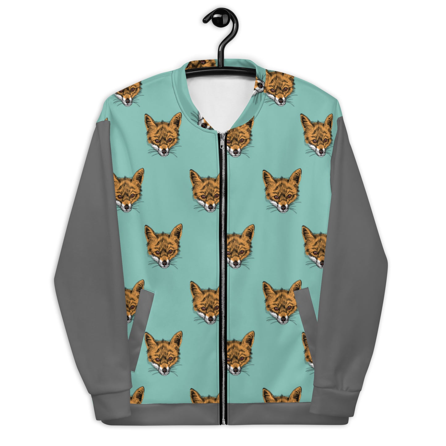 Fox Unisex Bomber Jacket