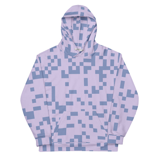 Unisex Purple Digital  Hoodie