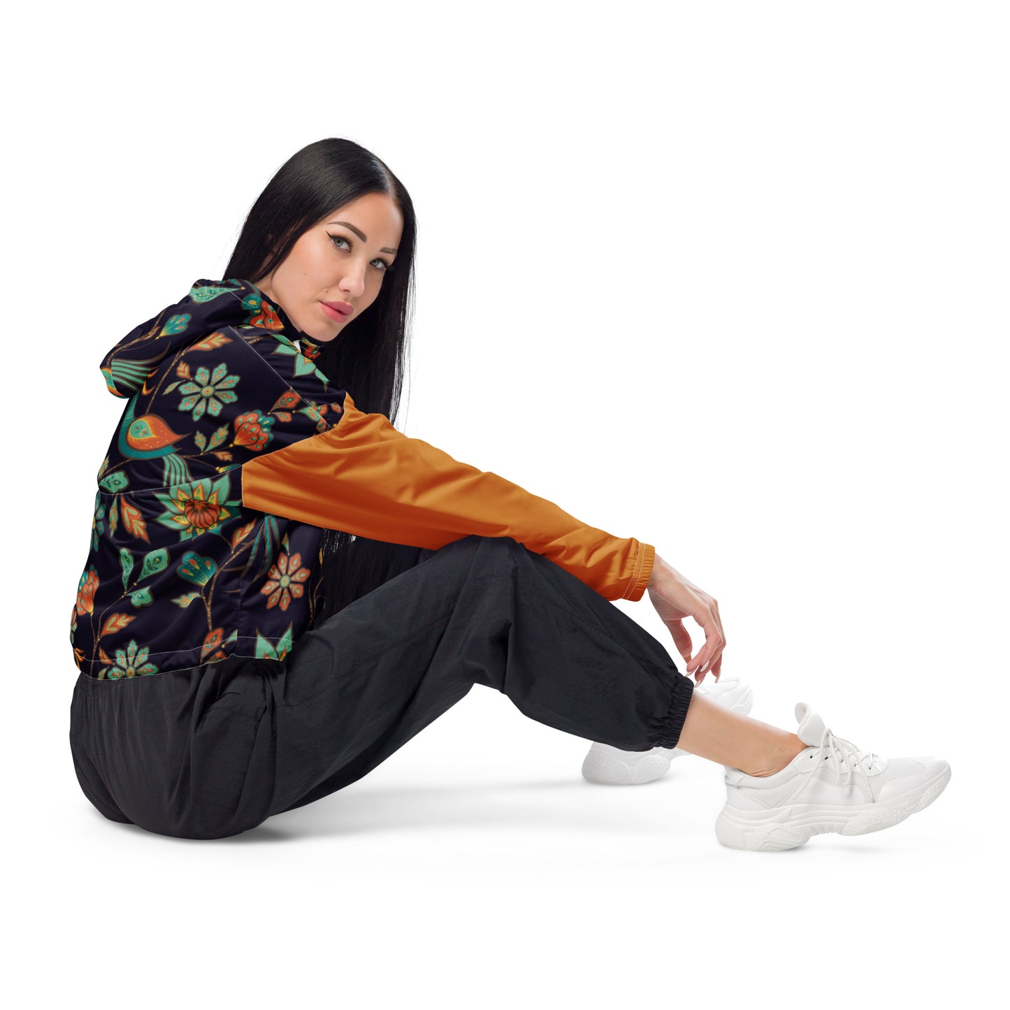 Peacock Women’s cropped windbreaker