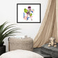 Talk Talk Framed poster