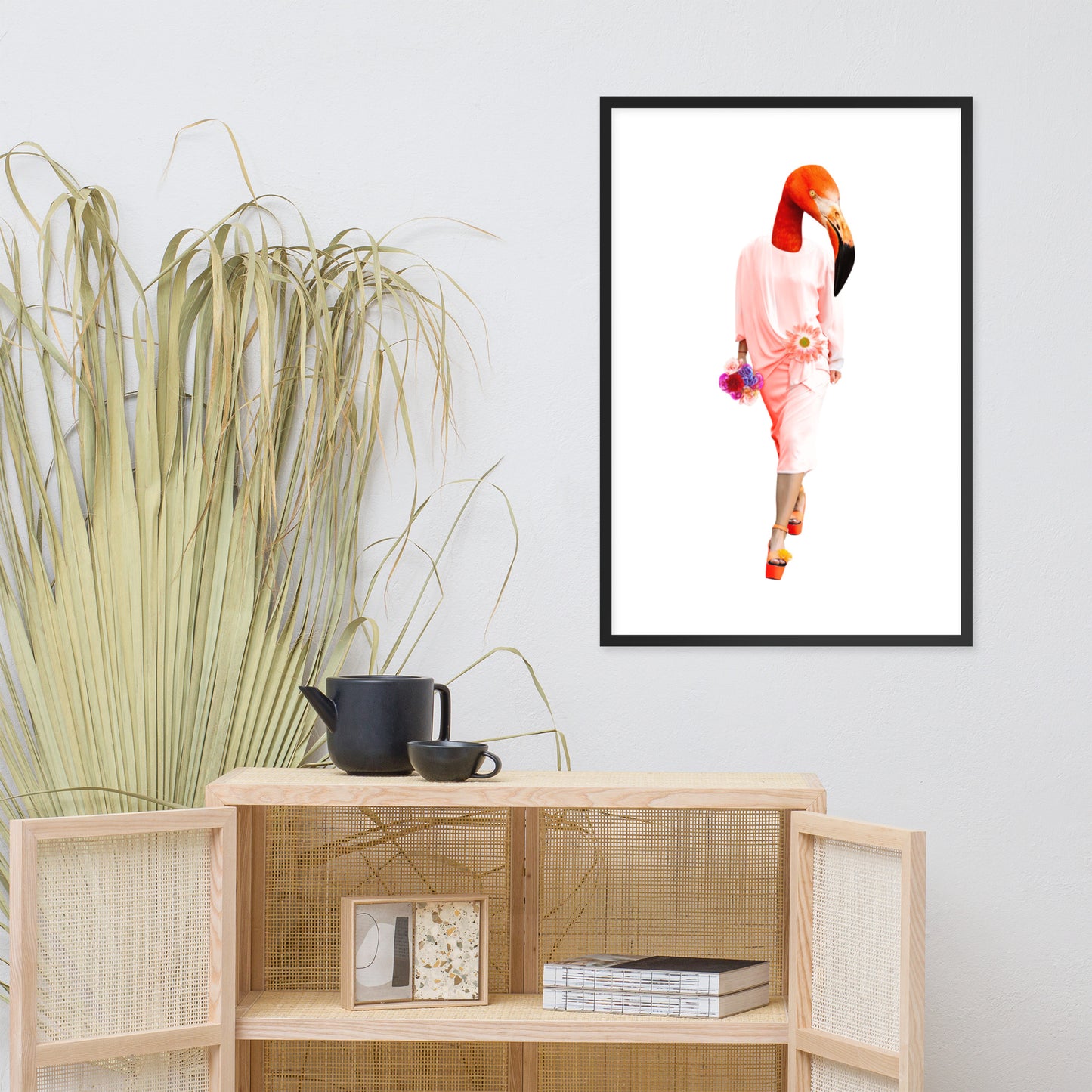 Pretty in Pink Framed poster