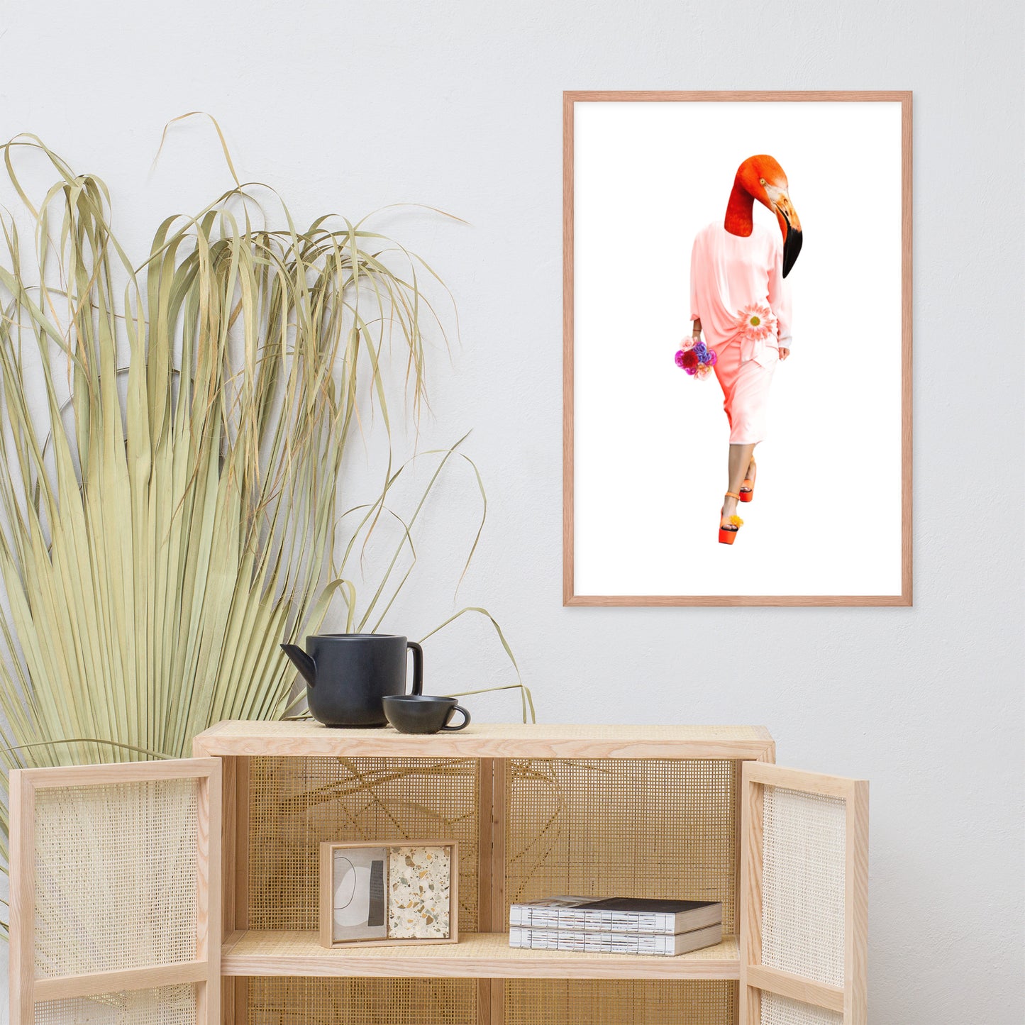 Pretty in Pink Framed poster