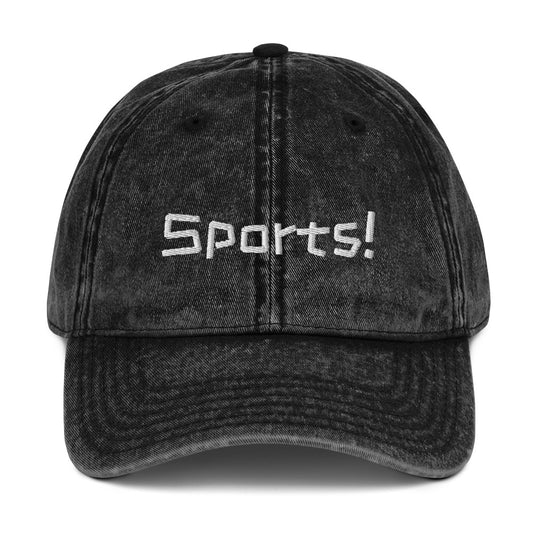 Vintage Cotton Sports Hat