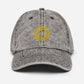 Vintage Cotton Sunflower Twill Cap