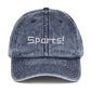 Vintage Cotton Sports Hat