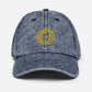 Vintage Cotton Sunflower Twill Cap